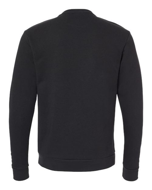 Next Level 9001 Unisex Long Sleeve Crew with Pocket #color_BLACK