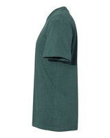 Next Level 6410 Men's Sueded Crew #color_HTH FOREST GREEN