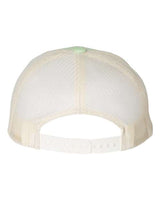 Richardson 115 Low Pro Trucker Cap #color_Patina Green/ Birch