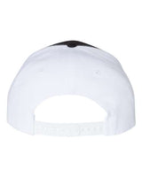Richardson 312 Twill Back Trucker Cap #color_Black/ White