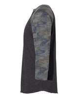 LAT 6930 Men's Baseball T-Shirt #color_VN SMKE/ VN CAMO