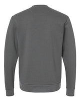 Next Level 9001 Unisex Long Sleeve Crew with Pocket #color_HEAVY METAL