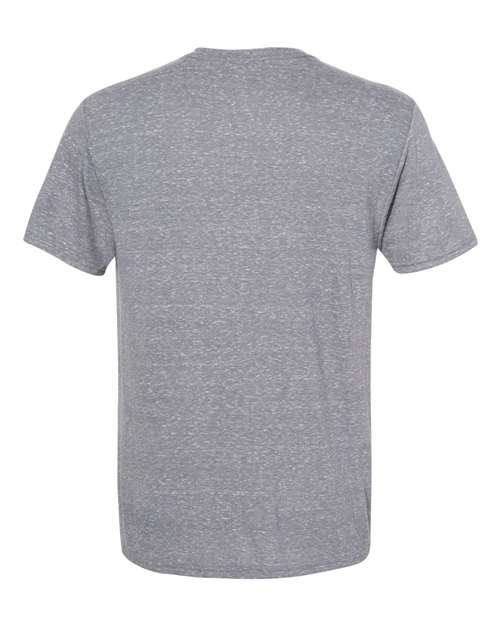 Jerzees 88MR Adult Snow Heather T-Shirt #color_CHARCL SNOW HTH