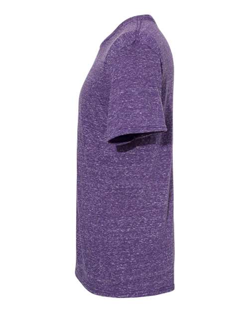 Jerzees 88MR Adult Snow Heather T-Shirt #color_PURPLE SNOW HTH