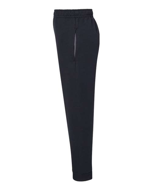 Jerzees 975YR Youth Nublend Youth Fleece Jogger #color_BLACK