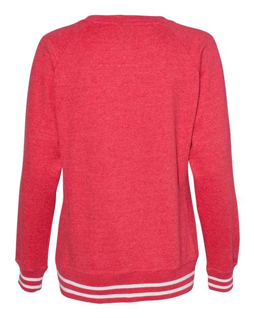 J America JA8652 Ladies' Relay Crew #color_RED