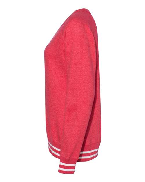 J America JA8652 Ladies' Relay Crew #color_RED