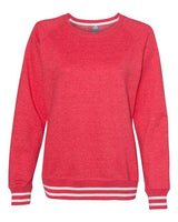 J America JA8652 Ladies' Relay Crew #color_RED
