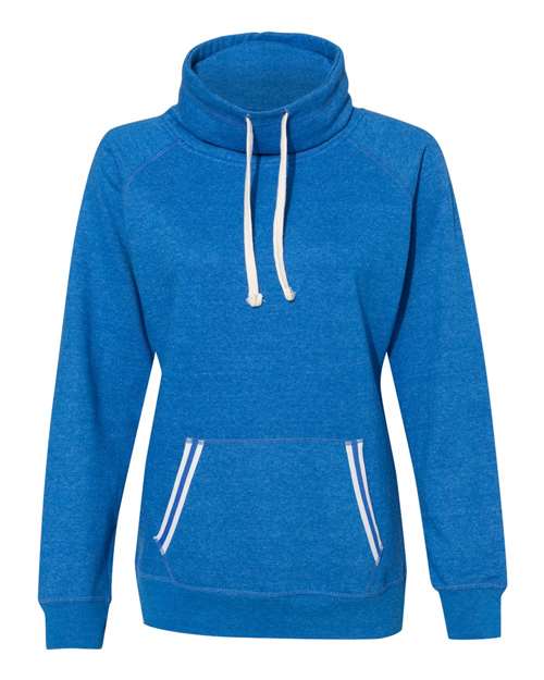 J America JA8653 Ladies' Relay Cowl Neck #color_ROYAL