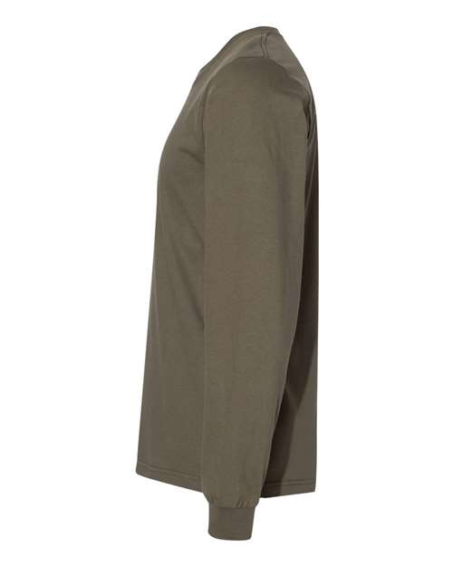 American Apparel 2007W Unisex Fine Jersey Long-Sleeve T-Shirt #color_LIEUTENANT
