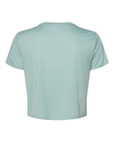 Bella + Canvas B8882 Ladies' Flowy Cropped T-Shirt #color_DUSTY BLUE