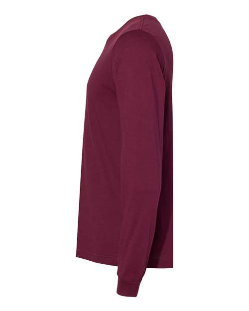 Bella + Canvas 3501 Unisex Jersey Long-Sleeve T-Shirt #color_MAROON