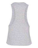 Bella + Canvas 6682 Ladies' Racerback Cropped Tank #color_ATHLETIC HEATHER