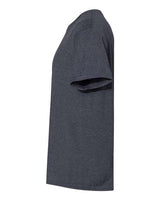 Jerzees 560MR Adult Premium Blend Ring-Spun T-Shirt #color_BLACK INK HEATHR