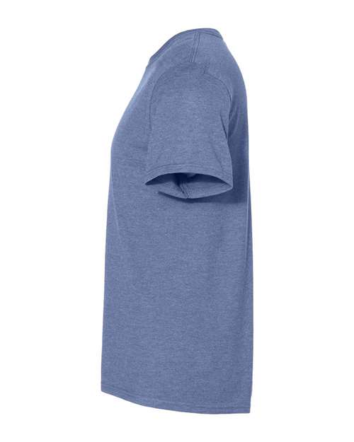 Jerzees 560MR Adult Premium Blend Ring-Spun T-Shirt #color_DENIM HEATHER