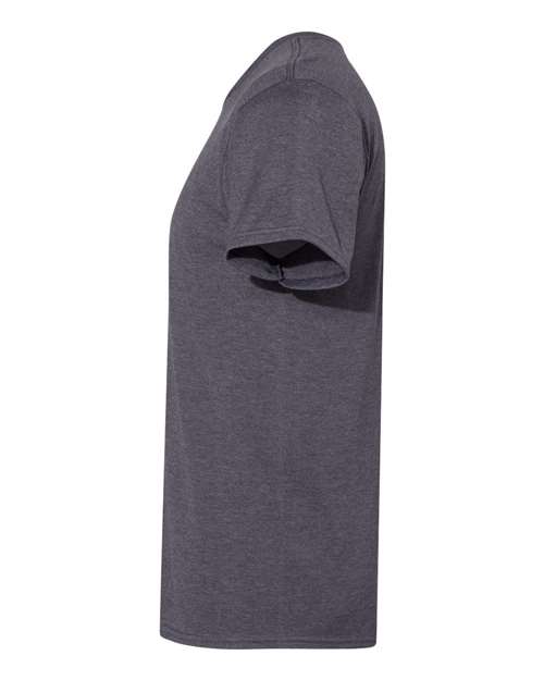 Hanes 4980 Unisex Nano-T T-Shirt #color_CHARCOAL HEATHER