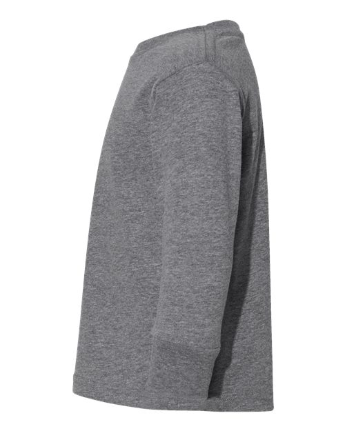 Rabbit Skins RS3302 Toddler Long-Sleeve Fine Jersey T-Shirt #color_GRANITE HEATHER