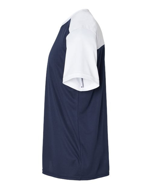 Alleson Athletic 532CJ Crewneck Baseball Jersey #color_Navy/ White