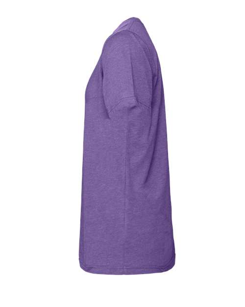 Bella + Canvas 3001CVC Unisex Heather CVC T-Shirt #color_HEATHER LAPIS