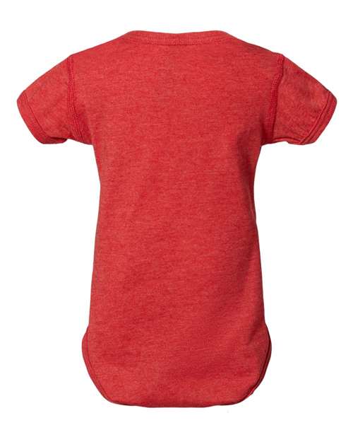 Rabbit Skins 4424 Infant Fine Jersey Bodysuit #color_VINTAGE RED