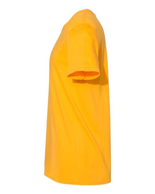 Gildan G640 Adult Softstyle 4.5 oz T-Shirt #color_GOLD