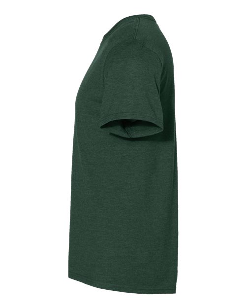 Jerzees 560MR Adult Premium Blend Ring-Spun T-Shirt #color_FOREST GRN HTHR