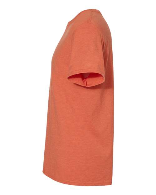 Jerzees 560MR Adult Premium Blend Ring-Spun T-Shirt #color_VIN HTHR ORANGE