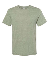 Jerzees 88MR Adult Snow Heather T-Shirt #color_MLTRY GRN SNW HT