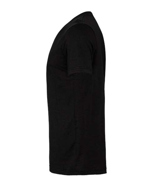 Bella + Canvas 3001CVC Unisex Heather CVC T-Shirt #color_BLACK HEATHER