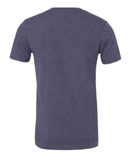 Bella + Canvas 3001CVC Unisex Heather CVC T-Shirt #color_HEATHER NAVY