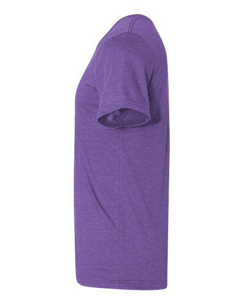 Bella + Canvas 3001CVC Unisex Heather CVC T-Shirt #color_HTHR TEAM PURPLE