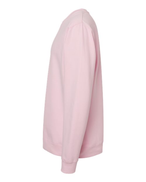 Independent Trading Co. SS3000 Midweight Crewneck Sweatshirt #color_Light Pink