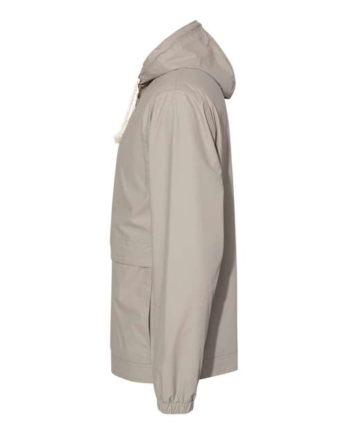 Weatherproof 193910 Vintage Hooded Rain Jacket #color_Khaki