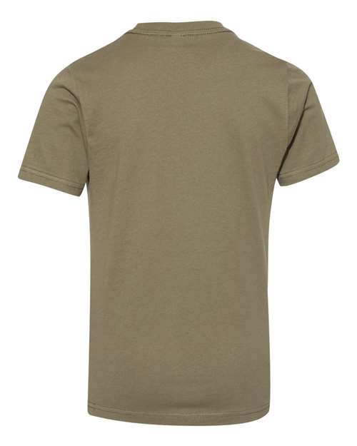 Next Level 3310 Youth Boys Cotton Crew #color_MILITARY GREEN