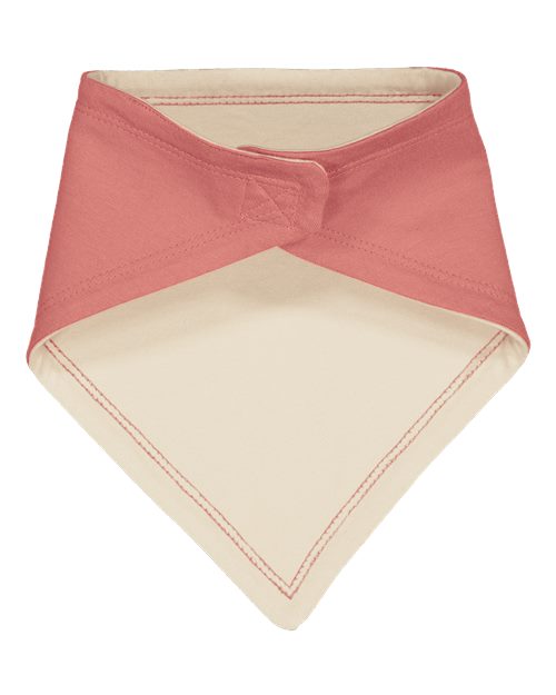Rabbit Skins RS1012 Infant Premium Jersey Bandana Bib #color_MAUVELOUS/ NAT