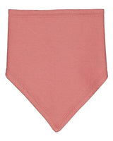 Rabbit Skins RS1012 Infant Premium Jersey Bandana Bib #color_MAUVELOUS/ NAT