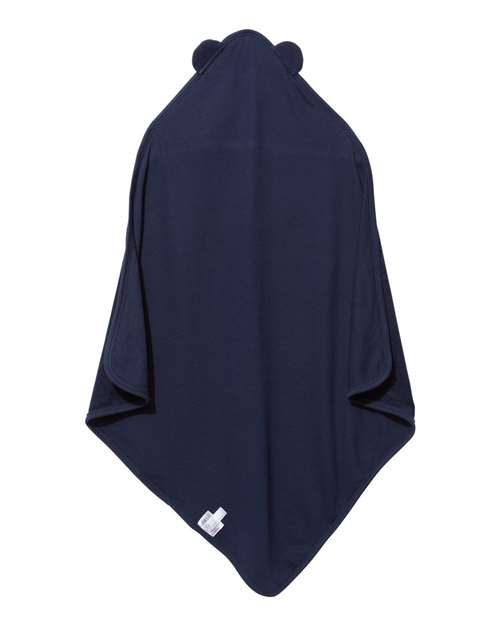 Rabbit Skins RS1013 Infant Hooded Terry Cloth Towel With Ears #color_NAVY