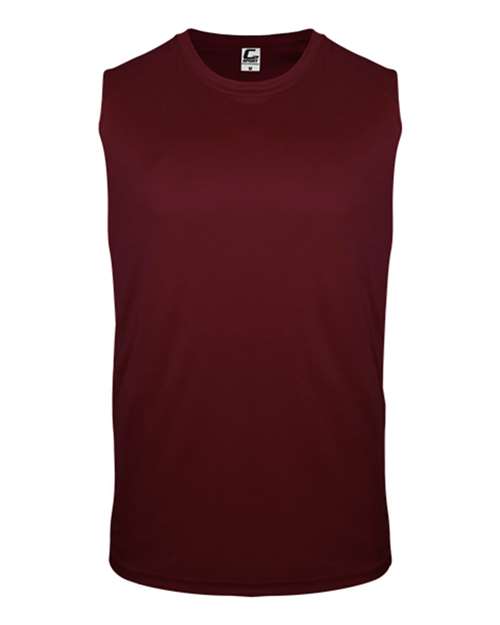 C2 Sport 5230 Youth Sleeveless T-Shirt #color_Maroon
