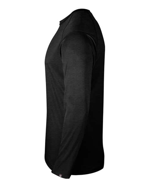 Badger 1001 FitFlex Performance Long Sleeve T-Shirt #color_Black
