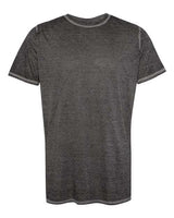 J America JA8115 Adult Vintage Zen Jersey T-Shirt #color_TWISTED BLACK