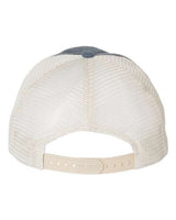 Valucap SP510 Pigment-Dyed Trucker Cap #color_Navy/ Texas/ Stone