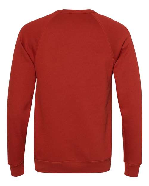 Bella + Canvas 3901 Unisex Sponge Fleece Crewneck Sweatshirt #color_BRICK