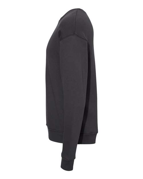 Bella + Canvas 3945 Unisex Drop Shoulder Fleece #color_DTG DARK GREY