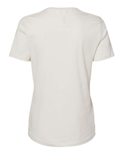 Bella + Canvas B6400 Ladies' Relaxed Jersey Short-Sleeve T-Shirt #color_VINTAGE WHITE