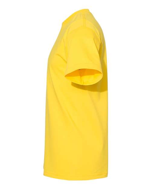 Alstyle AL1301 Adult 6.0 oz., 100% Cotton T-Shirt #color_YELLOW