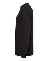 Alstyle AL1304 Adult 6.0 oz., 100% Cotton Long-Sleeve T-Shirt #color_BLACK