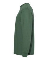 Alstyle AL1304 Adult 6.0 oz., 100% Cotton Long-Sleeve T-Shirt #color_FOREST GREEN