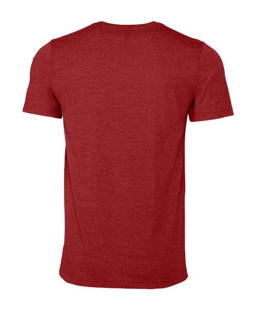 Bella + Canvas 3001CVC Unisex Heather CVC T-Shirt #color_HTHR CANVAS RED