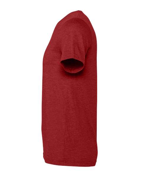 Bella + Canvas 3001CVC Unisex Heather CVC T-Shirt #color_HTHR CANVAS RED