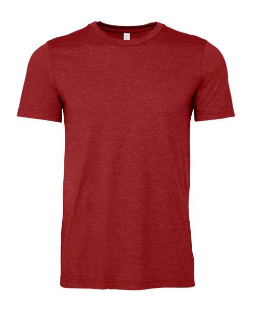 Bella + Canvas 3001CVC Unisex Heather CVC T-Shirt #color_HTHR CANVAS RED